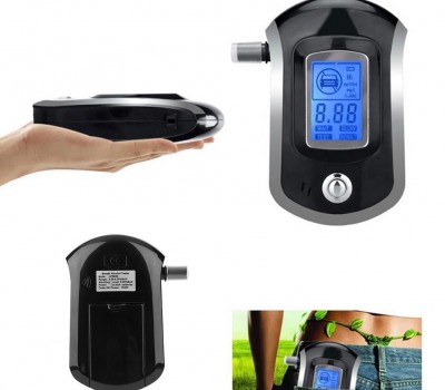 Digital police breath alcohol tester analyzer detector breathalyzer test LCD ZH