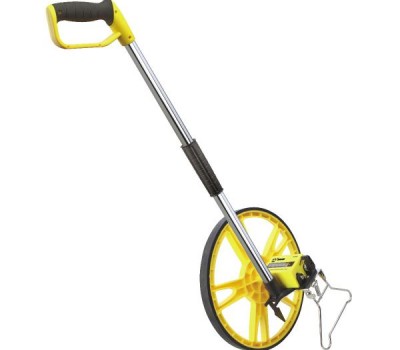 BST-01381 Mechanical Collapsible Distance Measuring Wheel - Yellow