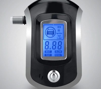 Digital police breath alcohol tester analyzer detector breathalyzer test LCD ZH