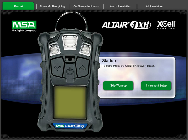 MSA Altair 4XR Multigas Detector