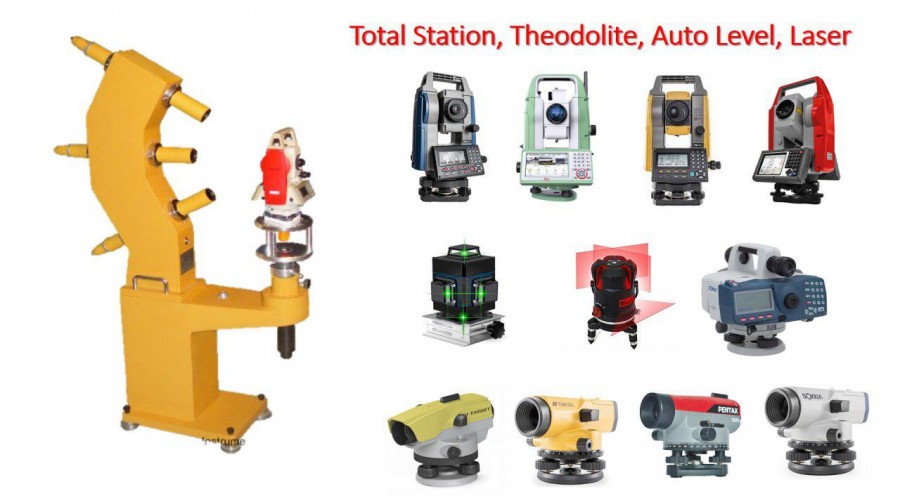 Repearing & Calibration  (Total Station, Theodolite, Auto Level)